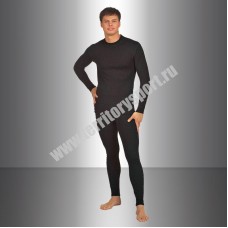 Термобелье ULTRAMAX MERINO Кальсоны + Футболка с кругл воротом  р.M-3XL арт.U2121-BLK